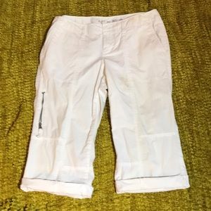 White Cargo Pants